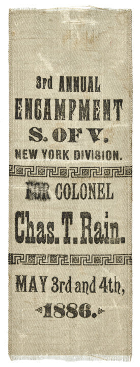 1886-1888, Two G.A.R. Commemorative Silk Ribbons - Image 3