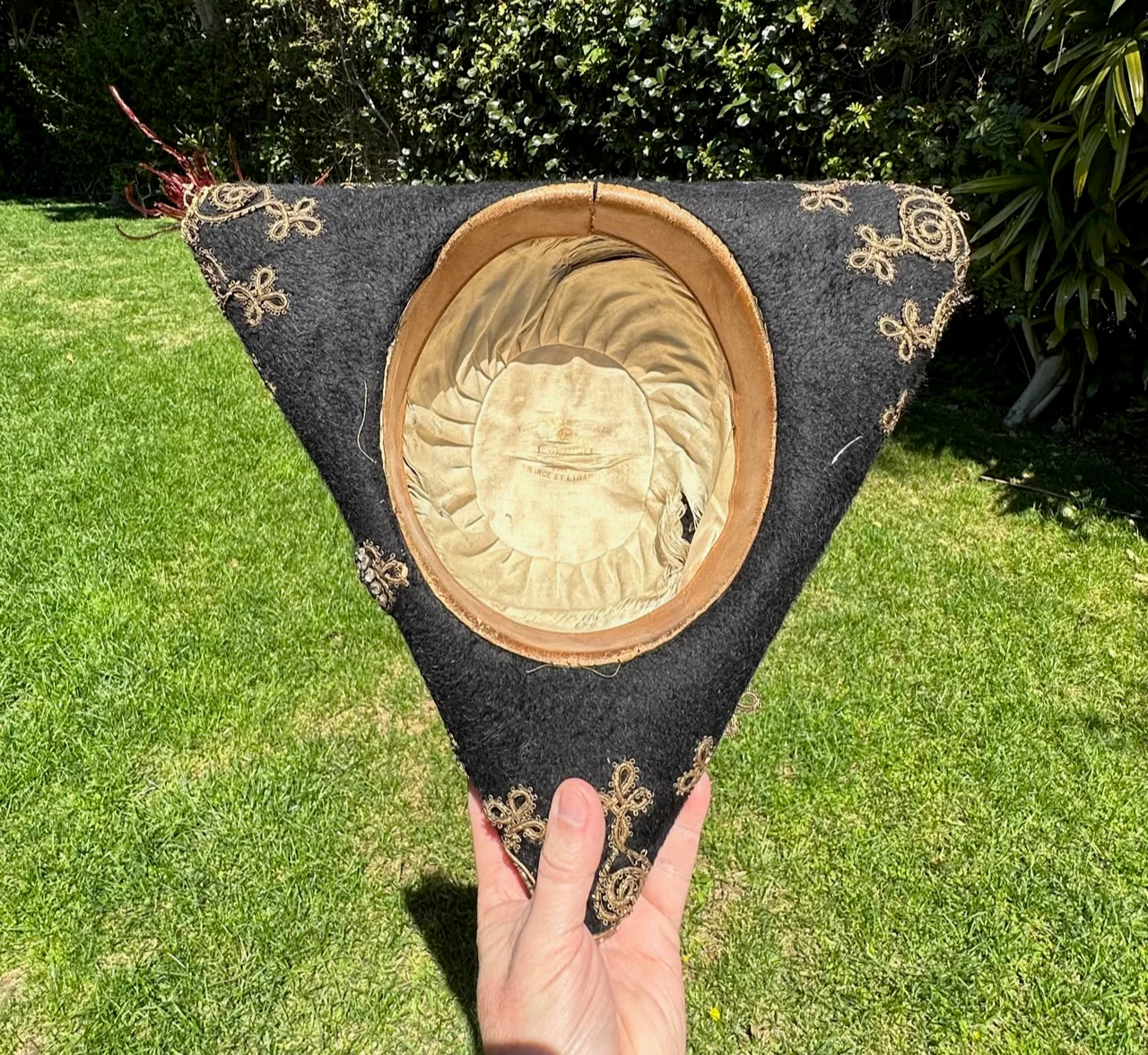 A Fancy French Made ? Tri-Corn Hat - Image 17