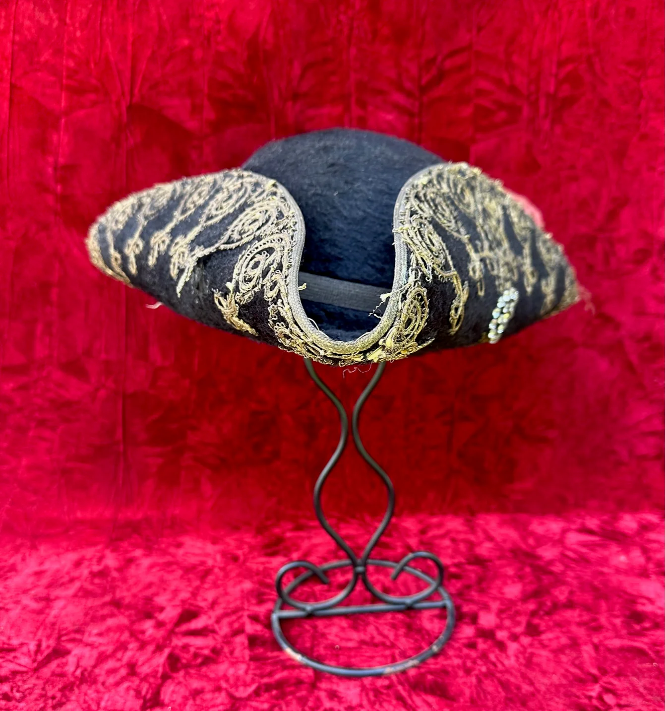 A Fancy French Made ? Tri-Corn Hat - Image 2
