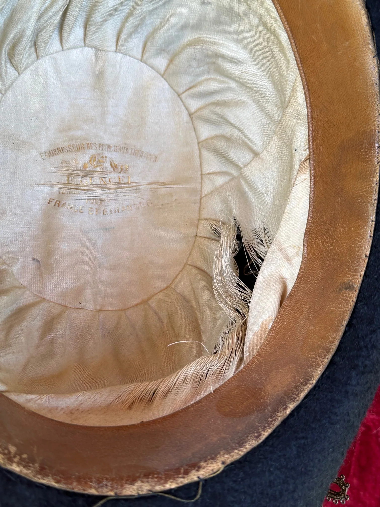 A Fancy French Made ? Tri-Corn Hat - Image 9
