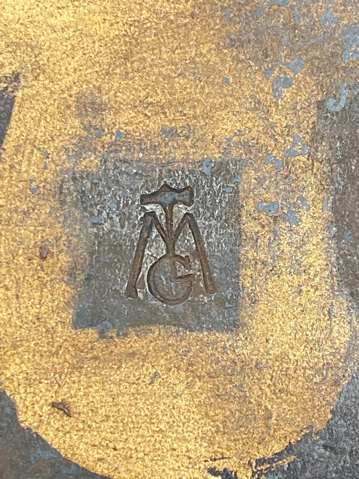 A Fine 17th Century Hand Wrought Iron Jewel or Coin Casket Strong Box - Image 11
