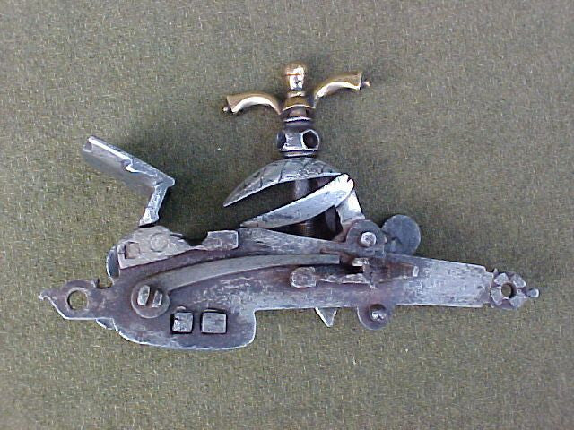 A Good Algerian Miquelet Flint Lock Mechanism, #3255 Firearms - Image 2