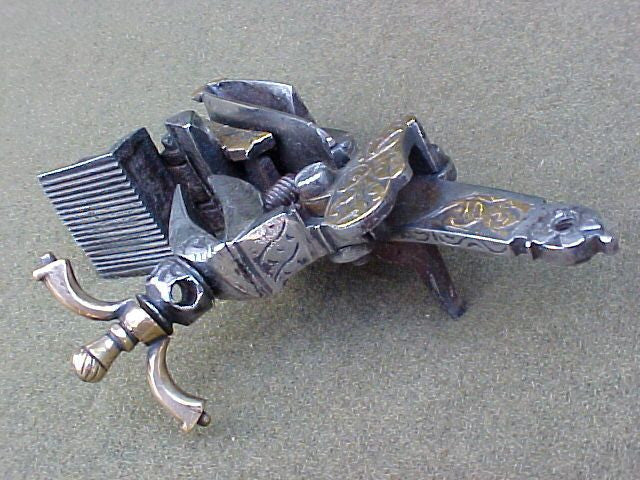 A Good Algerian Miquelet Flint Lock Mechanism, #3255 Firearms - Image 5