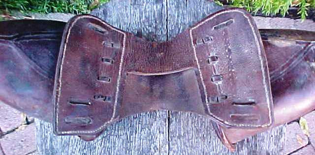 A Good PAIR of Leather Pistol Saddle Holsters - Image 7