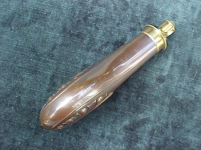 A Near Mint Large English Powder Flask by, DIXON & SONS, PATENT, #1640 - Image 3