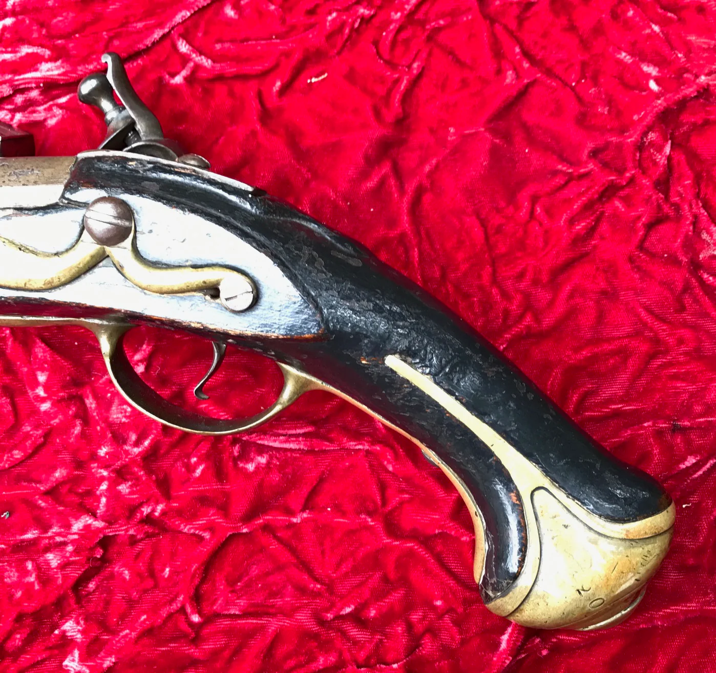 A Rare Early Danish Heavy Dragoon Flintlock Pistol - Image 10