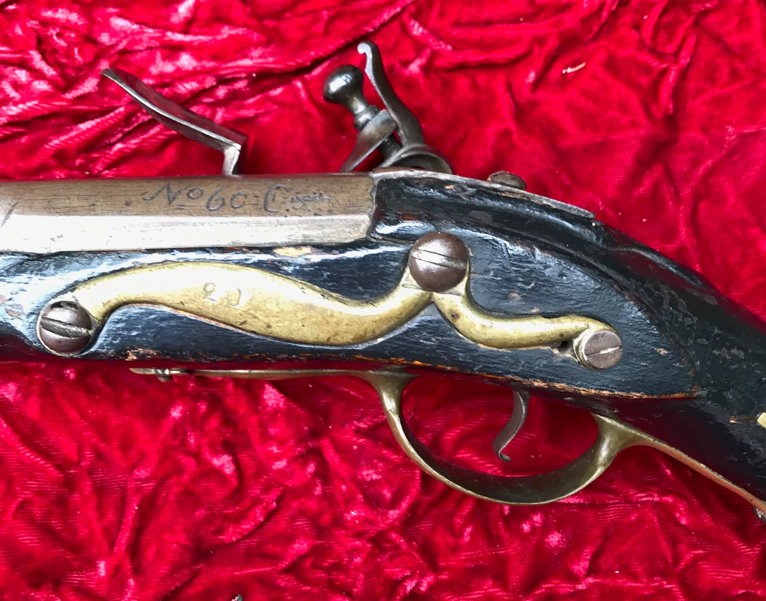 A Rare Early Danish Heavy Dragoon Flintlock Pistol - Image 11
