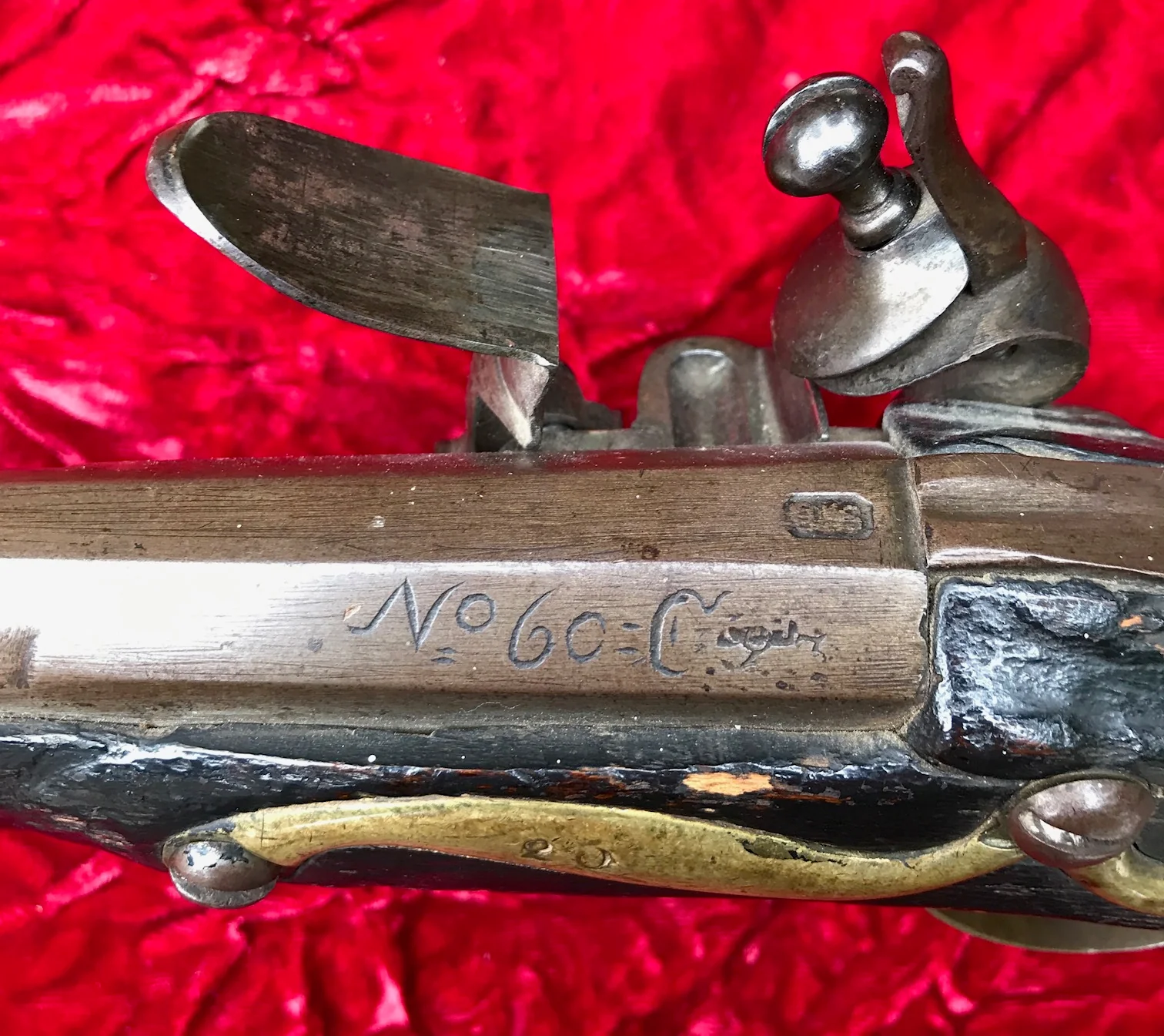 A Rare Early Danish Heavy Dragoon Flintlock Pistol - Image 13