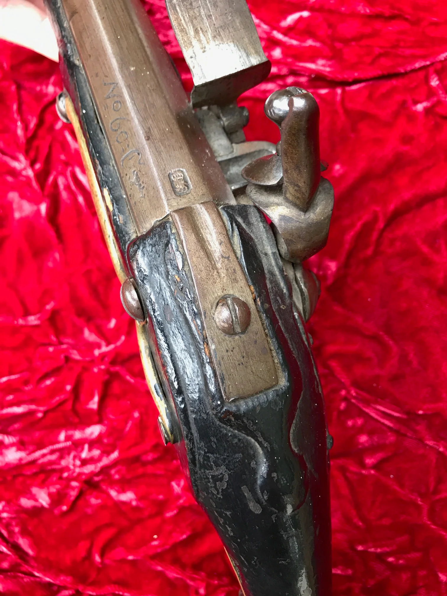 A Rare Early Danish Heavy Dragoon Flintlock Pistol - Image 14