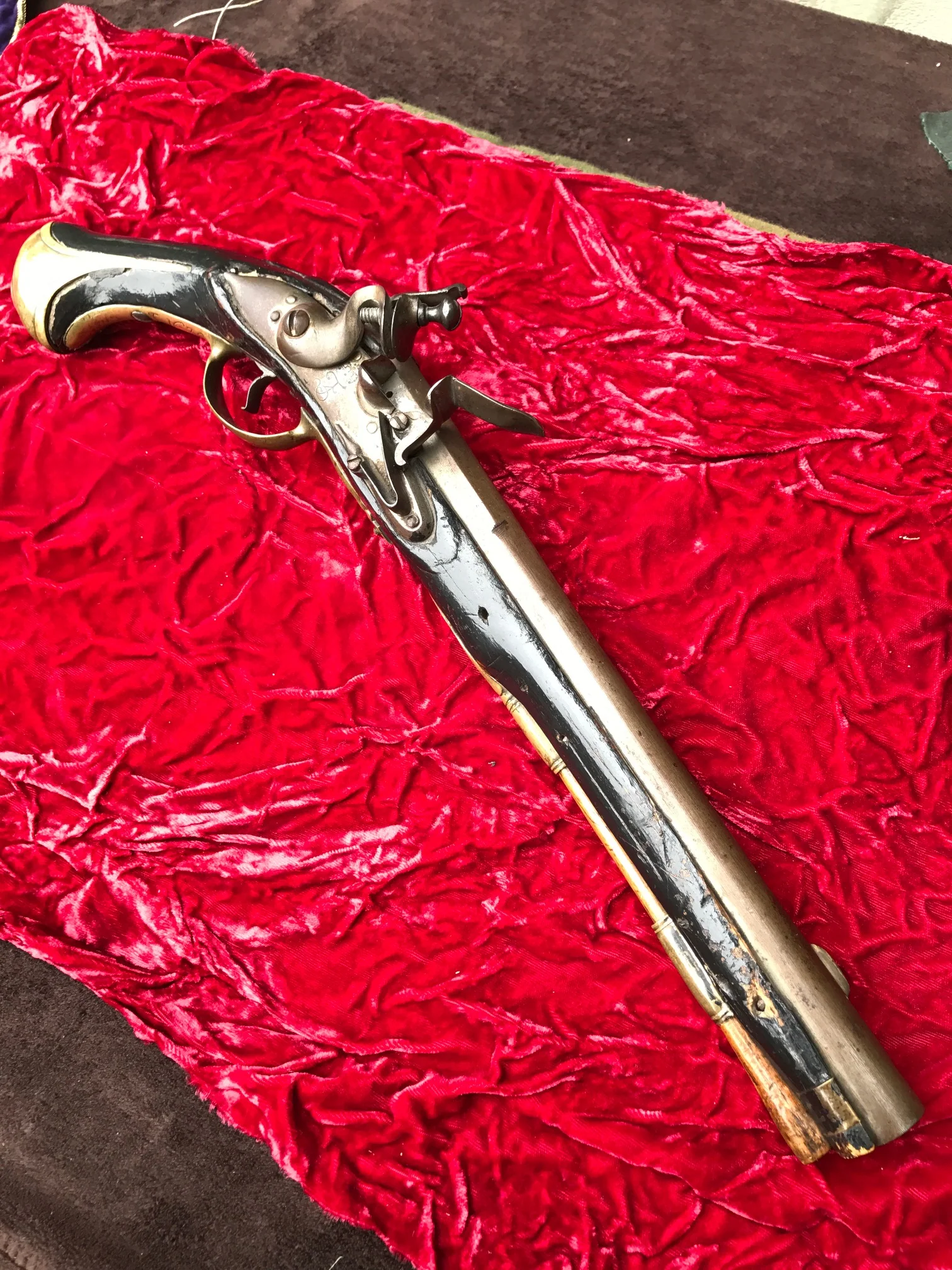 A Rare Early Danish Heavy Dragoon Flintlock Pistol - Image 18