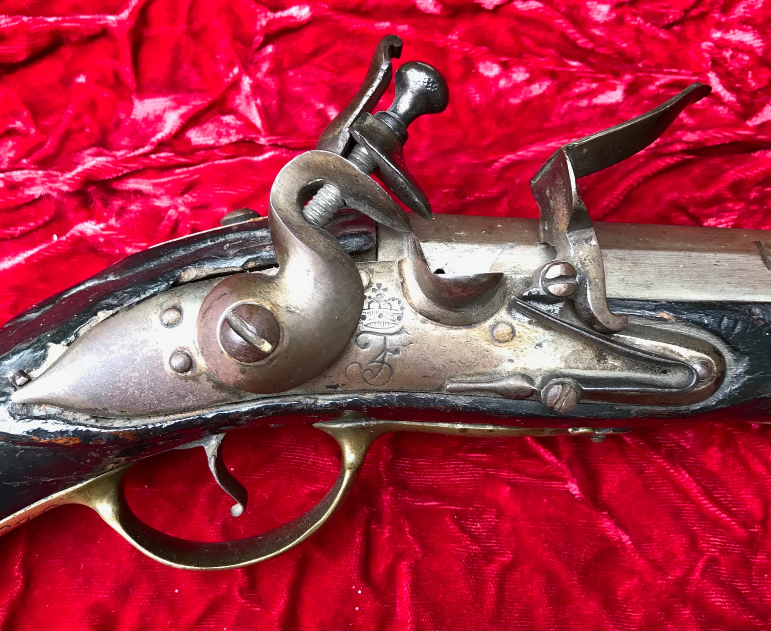 A Rare Early Danish Heavy Dragoon Flintlock Pistol - Image 3