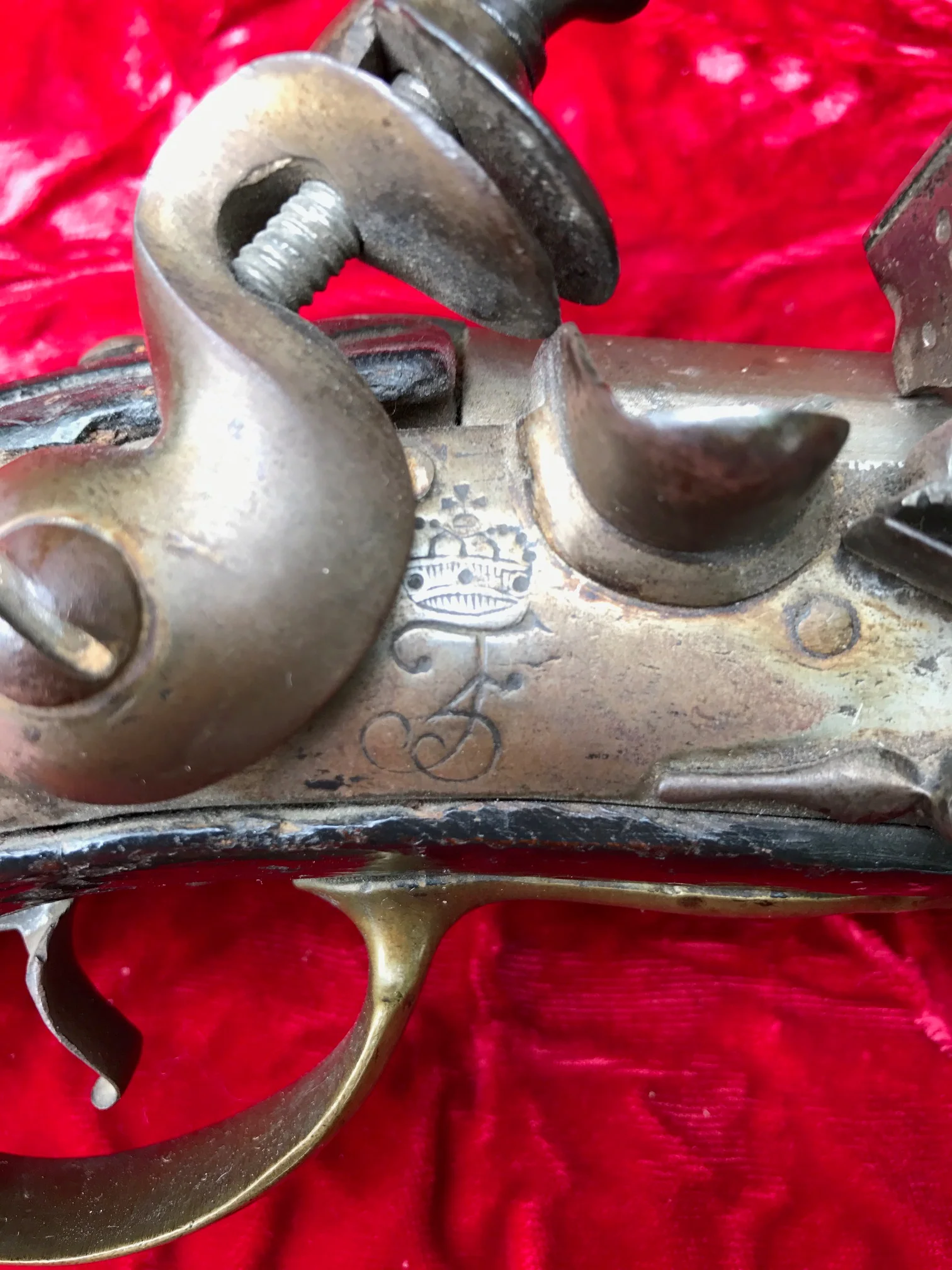A Rare Early Danish Heavy Dragoon Flintlock Pistol - Image 4