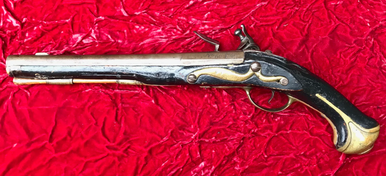 A Rare Early Danish Heavy Dragoon Flintlock Pistol - Image 9