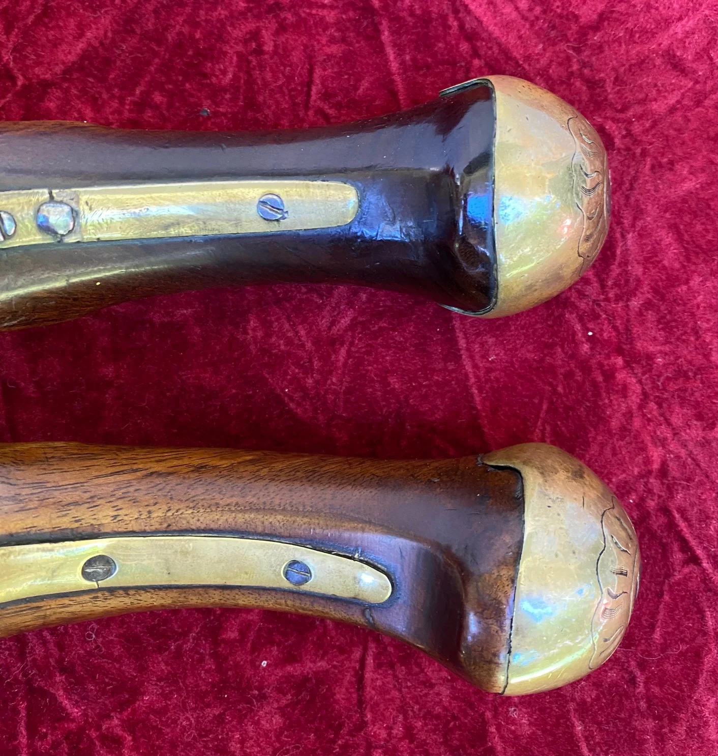 A Rare PAIR/BRACE of British Military Style Flintlock Pistols by RICHARDS - Image 11