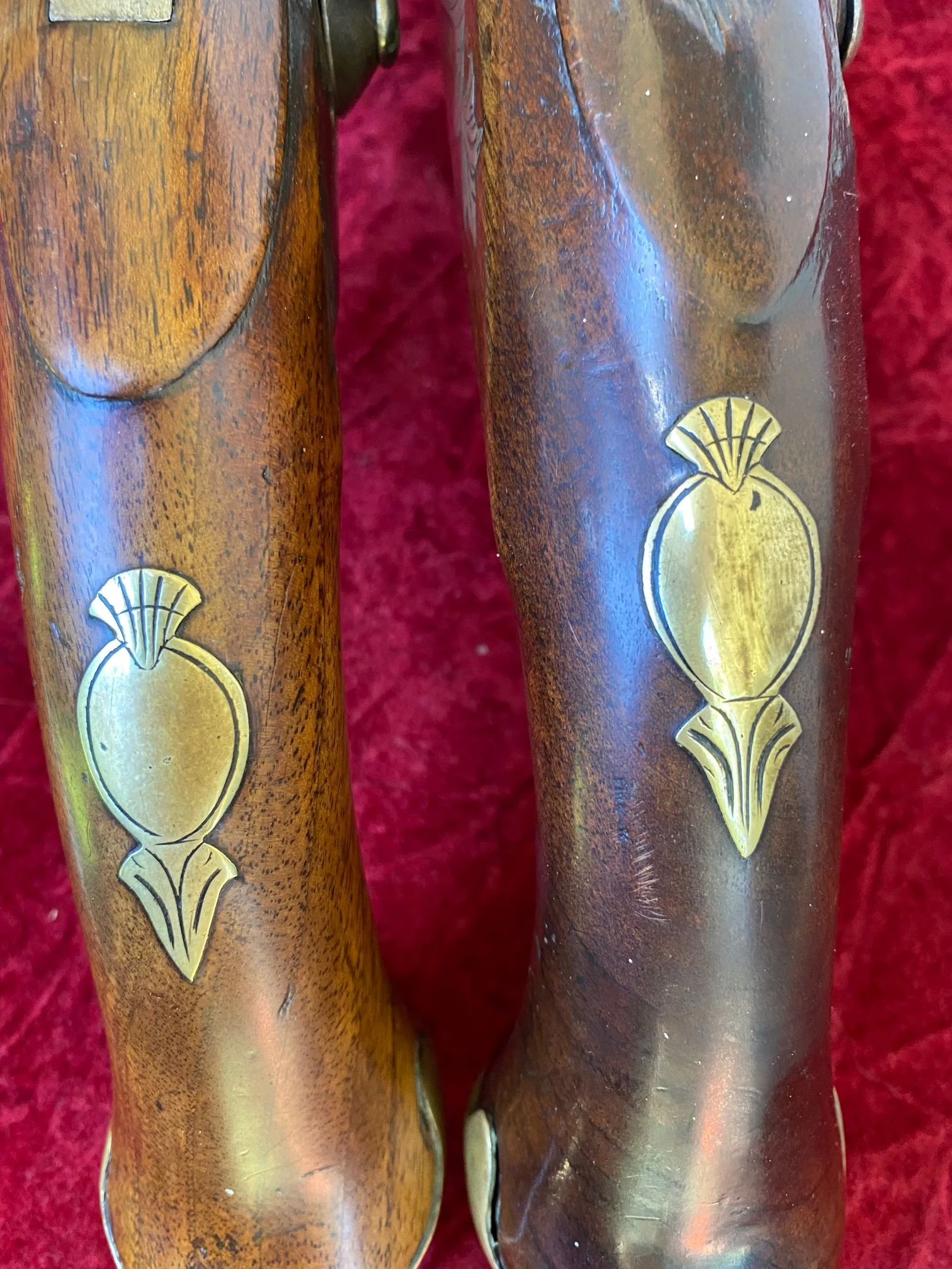 A Rare PAIR/BRACE of British Military Style Flintlock Pistols by RICHARDS - Image 16
