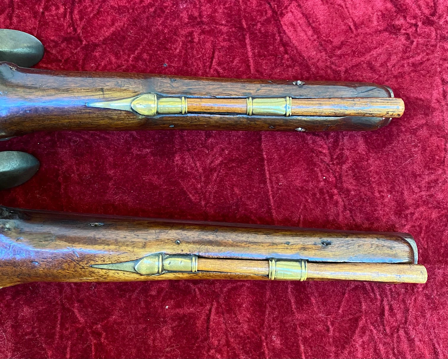 A Rare PAIR/BRACE of British Military Style Flintlock Pistols by RICHARDS - Image 8