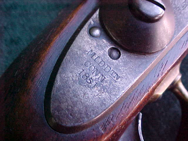A Rare (Pair) of Civil War U.S. Military Model 1842 Percussion Pistols with Black Leather Saddle Holsters, #1463 Firearms - Image 12