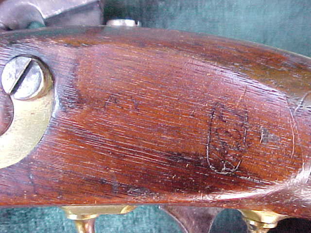 A Rare (Pair) of Civil War U.S. Military Model 1842 Percussion Pistols with Black Leather Saddle Holsters, #1463 Firearms - Image 22