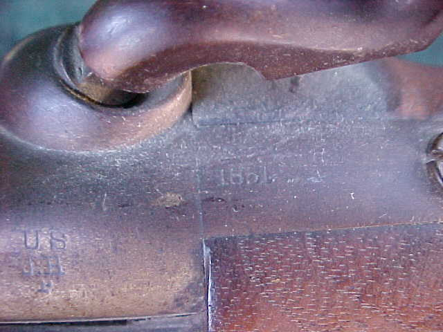 A Rare (Pair) of Civil War U.S. Military Model 1842 Percussion Pistols with Black Leather Saddle Holsters, #1463 Firearms - Image 29