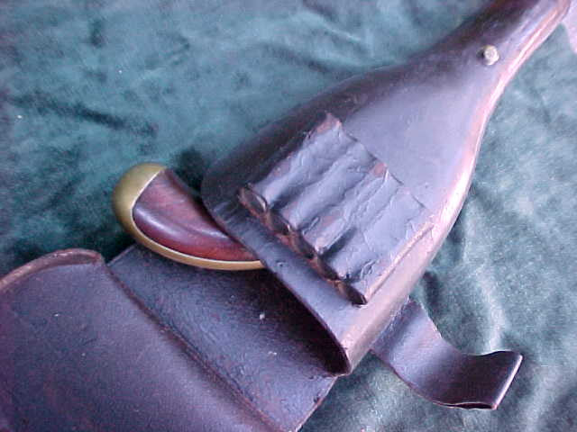 A Rare (Pair) of Civil War U.S. Military Model 1842 Percussion Pistols with Black Leather Saddle Holsters, #1463 Firearms - Image 35