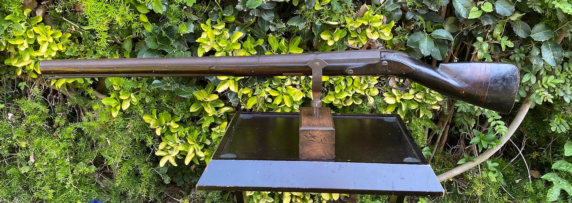A Very Rare 17th Century British Flintlock Wall or Ships Swivel Gun by N. HAYDOCK - Image 12