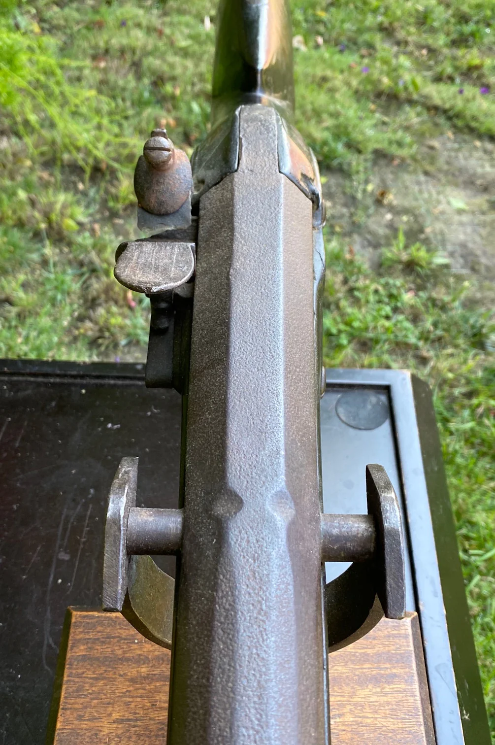 A Very Rare 17th Century British Flintlock Wall or Ships Swivel Gun by N. HAYDOCK - Image 18