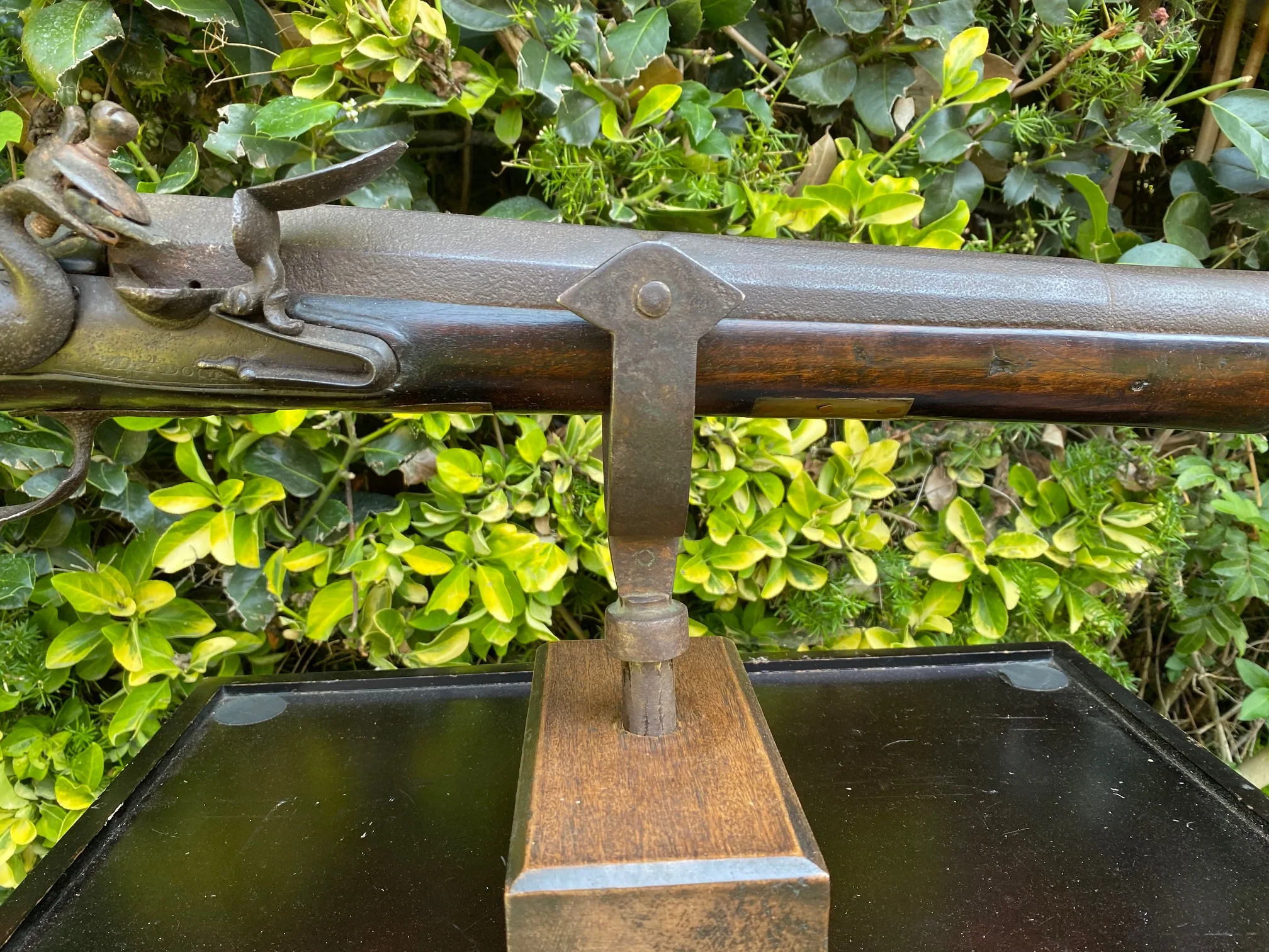 A Very Rare 17th Century British Flintlock Wall or Ships Swivel Gun by N. HAYDOCK - Image 4