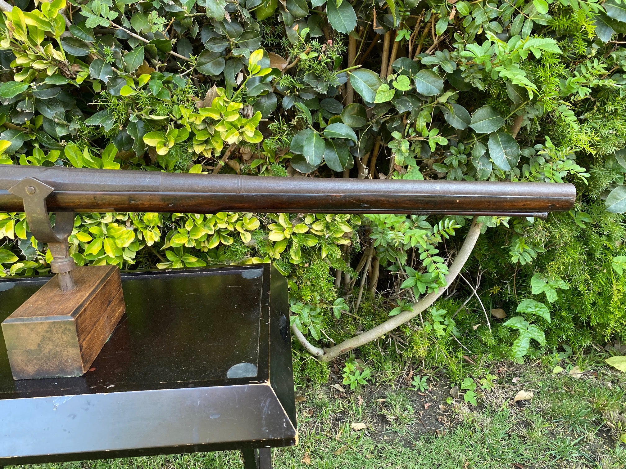 A Very Rare 17th Century British Flintlock Wall or Ships Swivel Gun by N. HAYDOCK - Image 5