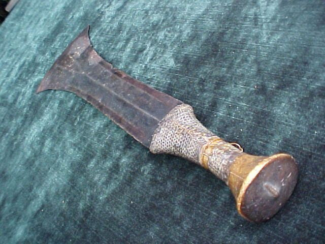 African/Congo Ceremonial/Fighting Blade, #1992 Edged Weapons - Image 5