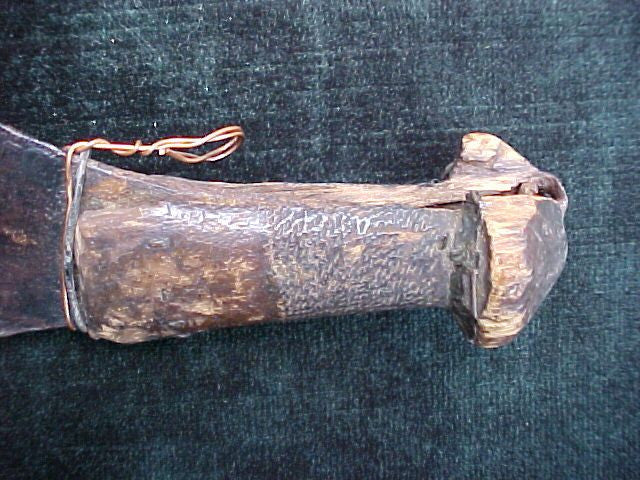African/Congo ZAIRE Yansi People Ceremonial/Fighting Blade, #1993 Edged Weapons - Image 4