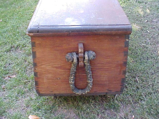 American Sea Chest; USS. SHIP CONSTITUTION, #1905 Nautical Antiques - Image 6