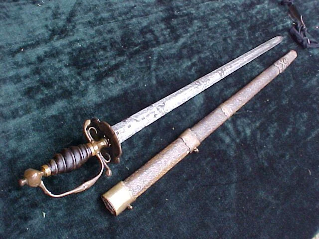 An Interesting Revolutionary War Period English, French or Dutch Small Sword - Image 9