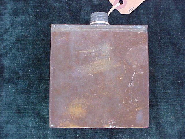 Black Powder Tin (Container) from Large 60 Year Amassed Collection, Most Purchased From Bannerman's in the 1920's, #2402 Powder Flasks - Image 2