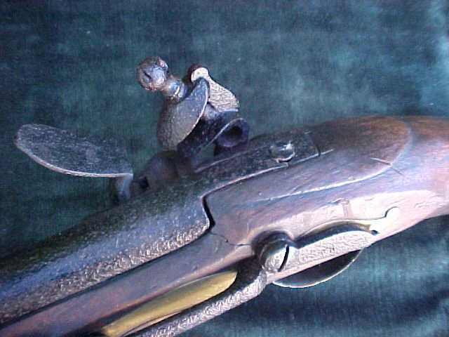 British Military Royal Navy Flintlock Long Sea Service Pistol w/Belt Hook, TOWER, #2820 Firearms - Image 10