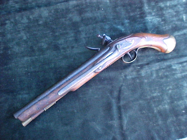 British Military Royal Navy Flintlock Long Sea Service Pistol w/Belt Hook, TOWER, #2820 Firearms - Image 3