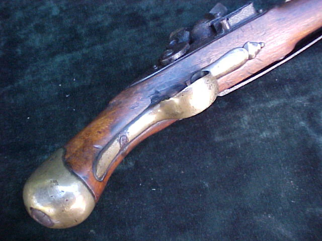 British Military Royal Navy Flintlock Long Sea Service Pistol w/Belt Hook, TOWER, #2820 Firearms - Image 5