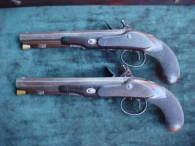 Cased Set of English Flintlock Officer's/Dueling Pistols by, FOREST, OXFORD used in AMC Network's Show TURN, #2988 Firearms - Image 17