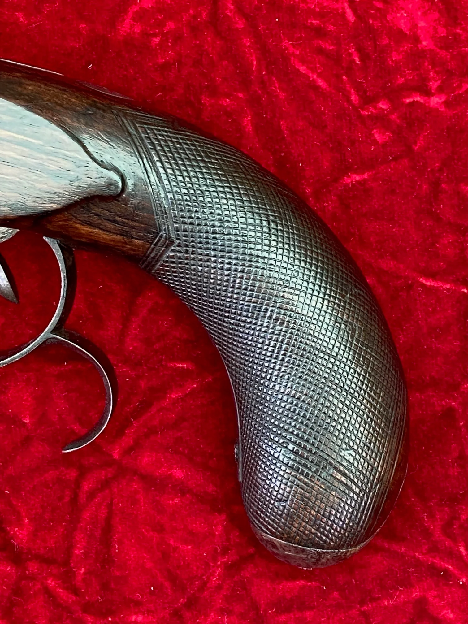 A Good Irish Flintlock Dueling Pistol by McDermott, Dublin - Image 12
