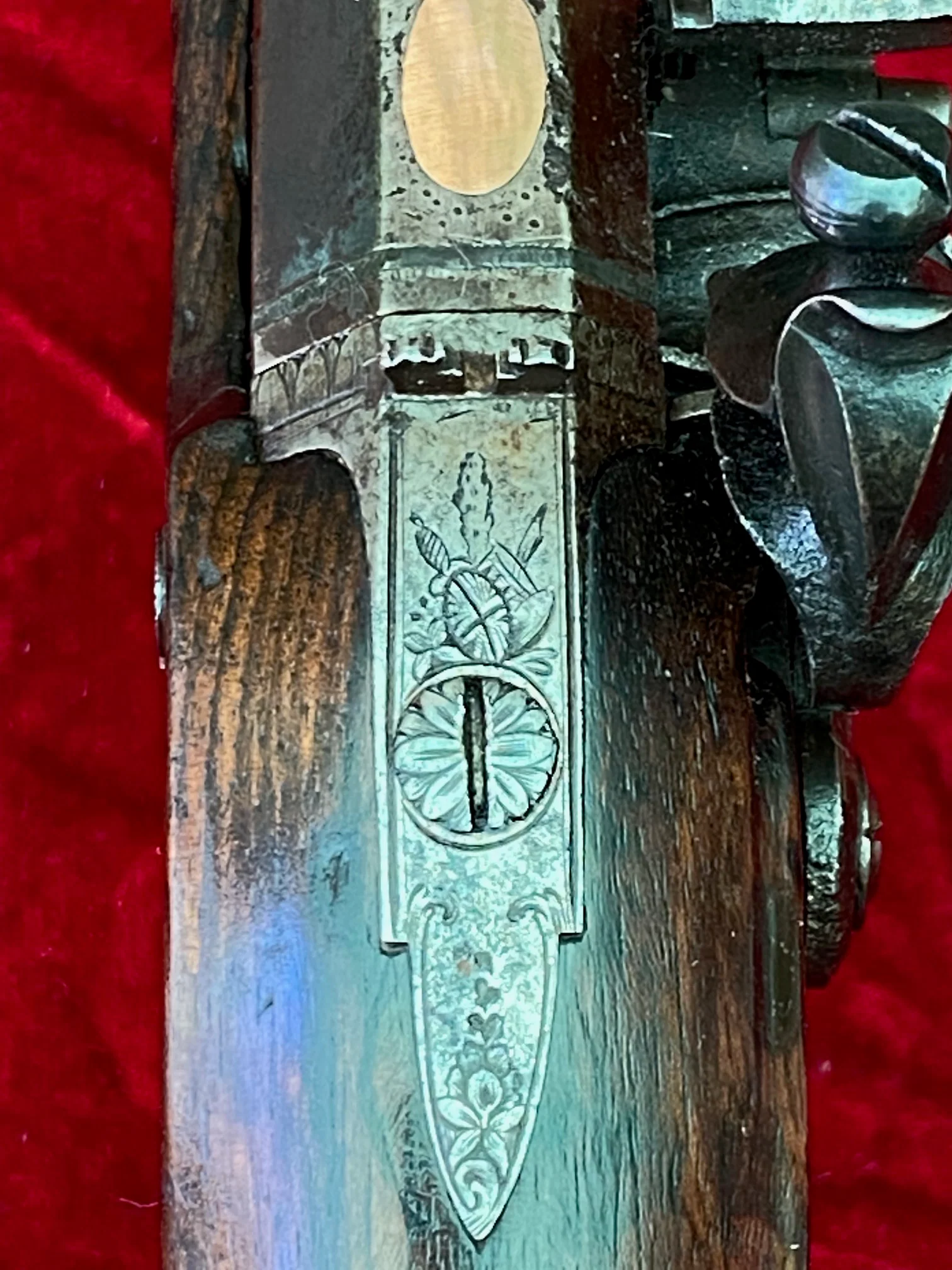 A Good Irish Flintlock Dueling Pistol by McDermott, Dublin - Image 17