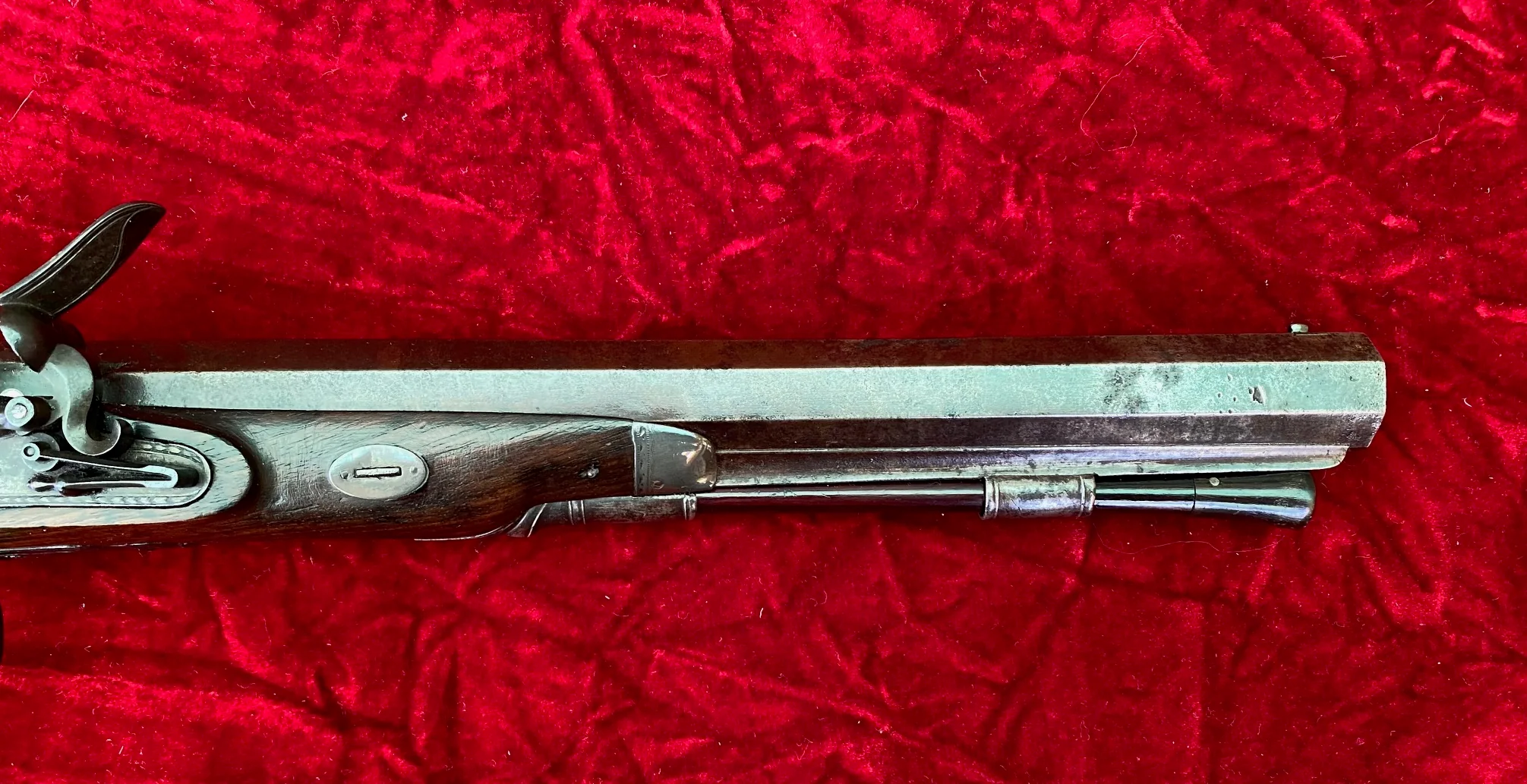 A Good Irish Flintlock Dueling Pistol by McDermott, Dublin - Image 4