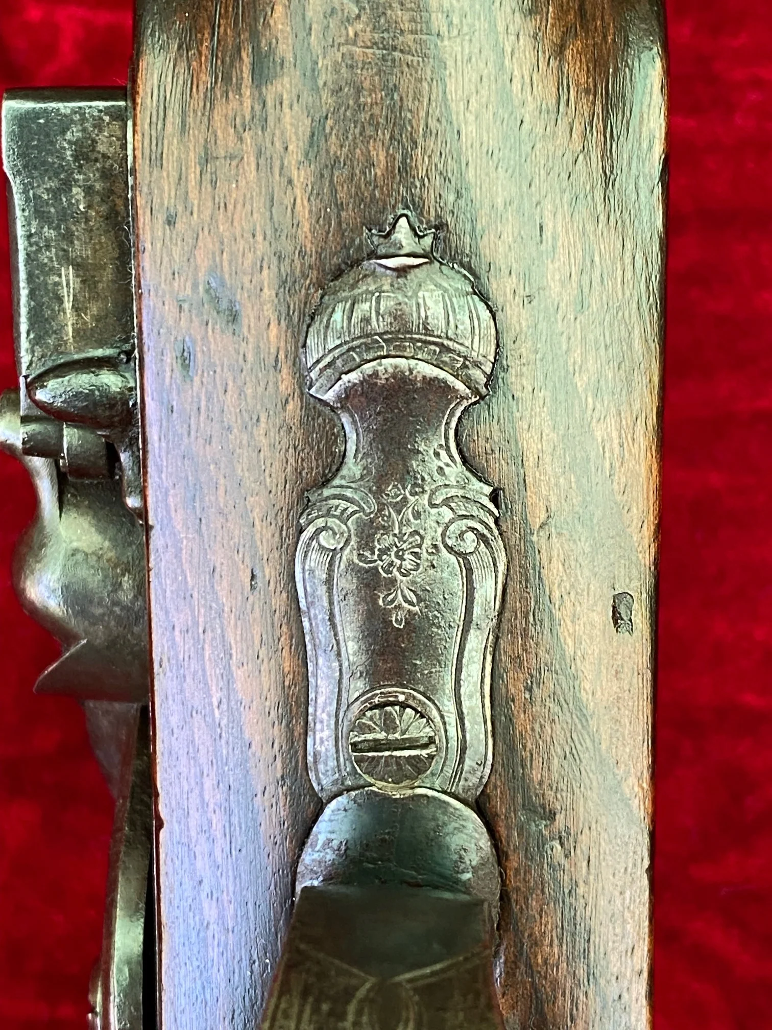 A Good Irish Flintlock Dueling Pistol by McDermott, Dublin - Image 9