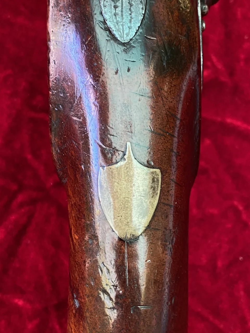 A Very Interesting War of 1812 Period British/American Secondary Martial Brass Barrel Flintlock Pistol by J & G JONES - Image 13