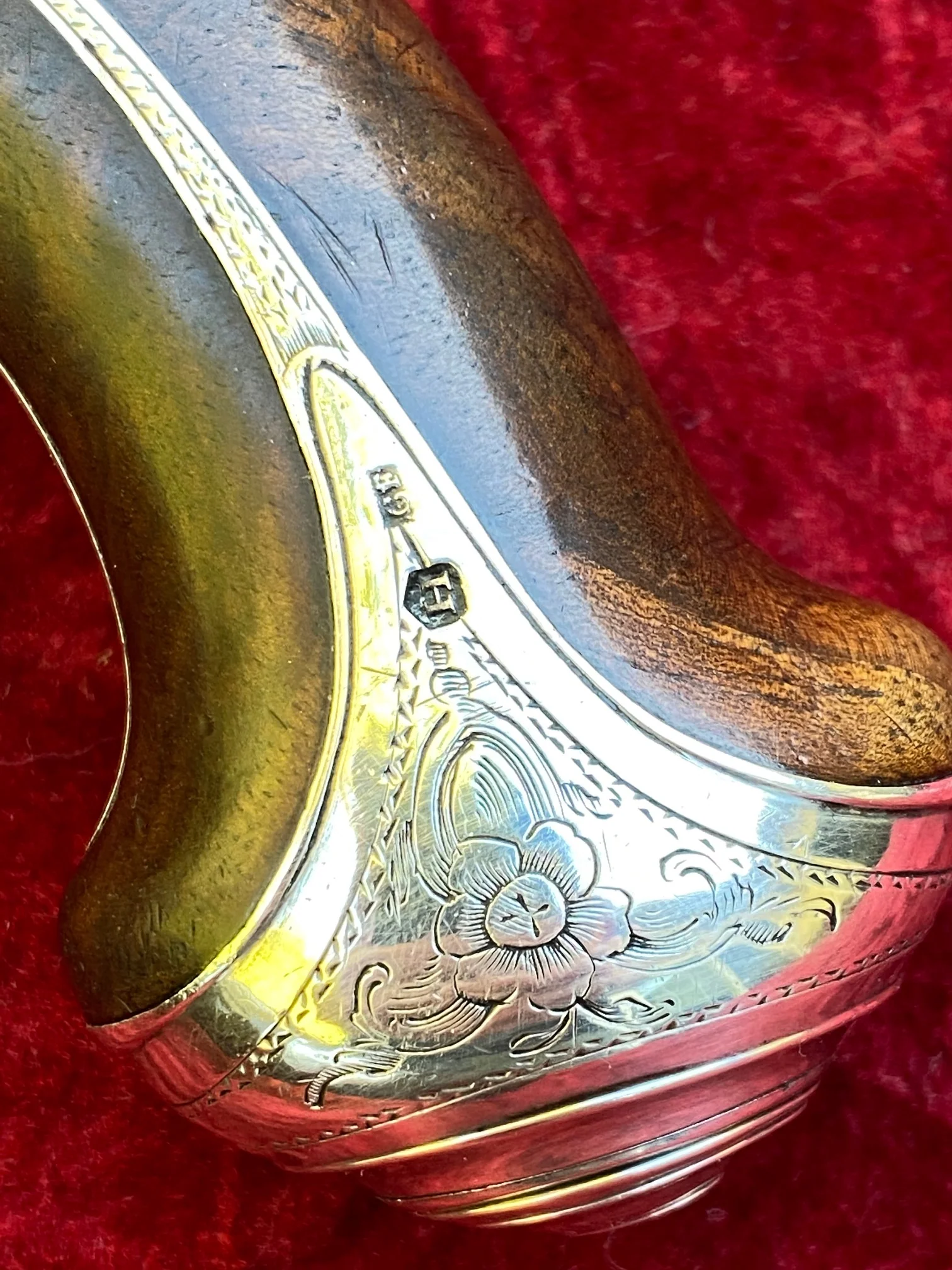 An Exceptional and Beautiful Historically Important Cased Pair of English Silver Mounted Brass Barrel & Lock Flintlock Officers/Dueling Pistols by MORTIMER, LONDON - Image 25