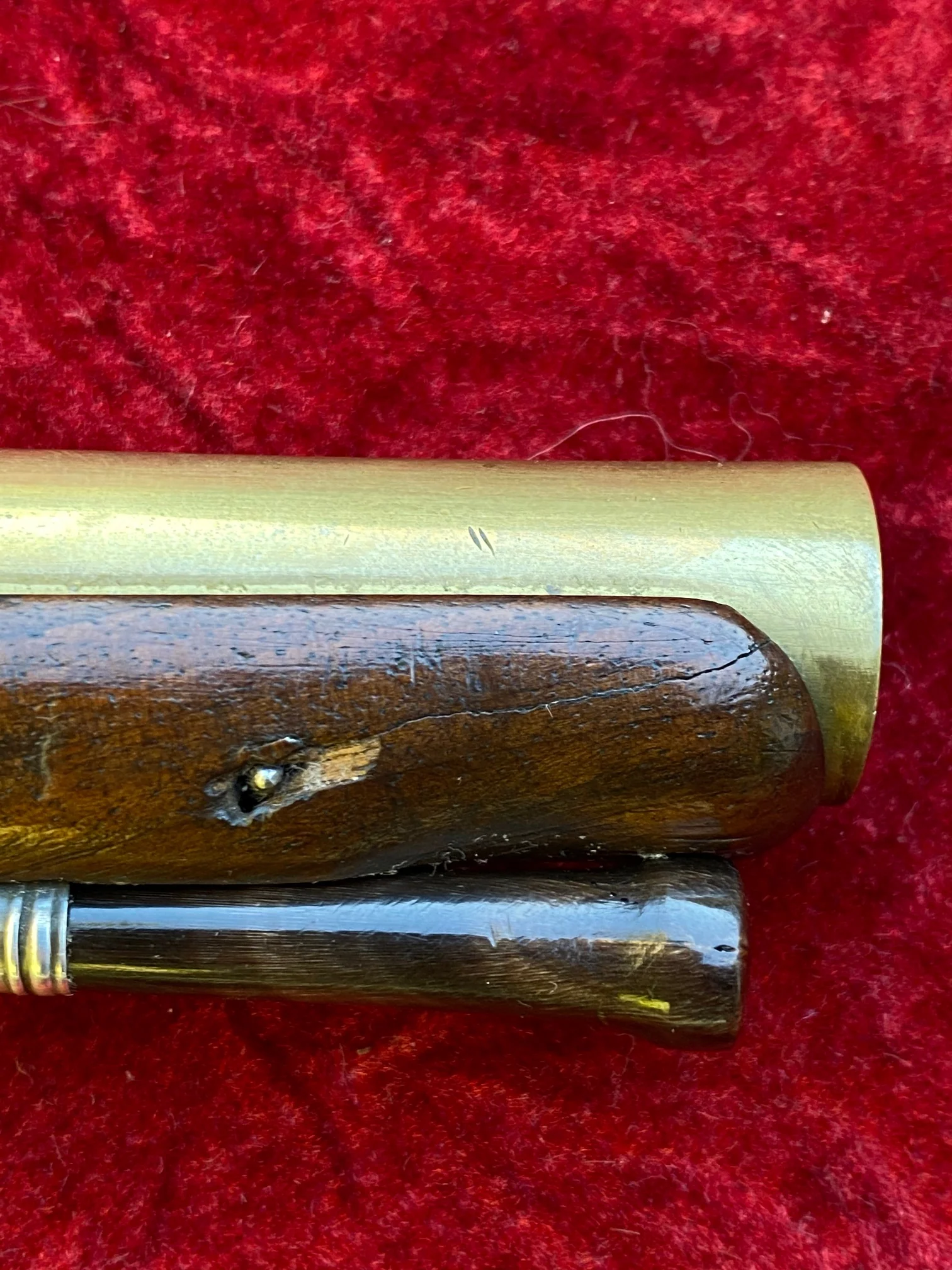 An Exceptional and Beautiful Historically Important Cased Pair of English Silver Mounted Brass Barrel & Lock Flintlock Officers/Dueling Pistols by MORTIMER, LONDON - Image 58