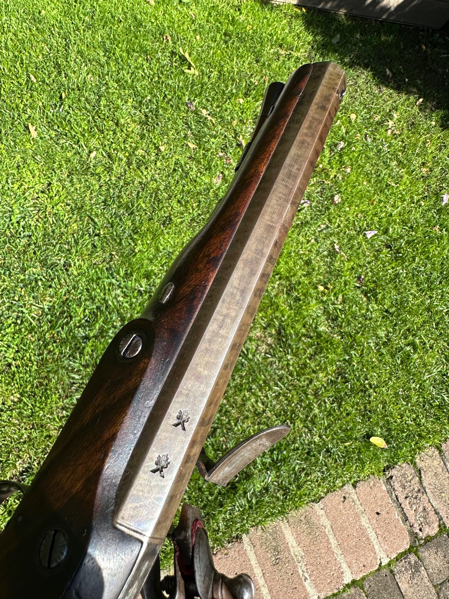 A Cased Pair of English Flintlock Dueling / Officer's Pistols by KNUBLEY, LONDON Featured on National Geographic Channel's TV SHOW LORDS OF WAR - Image 26