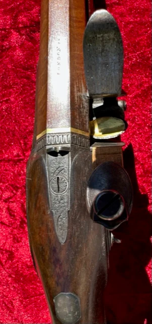 A Fantastic, Rare, and Beautiful Cased Pair of English Flintlock Dueling Pistols by T. KETLAND & Co., LONDON - Image 17