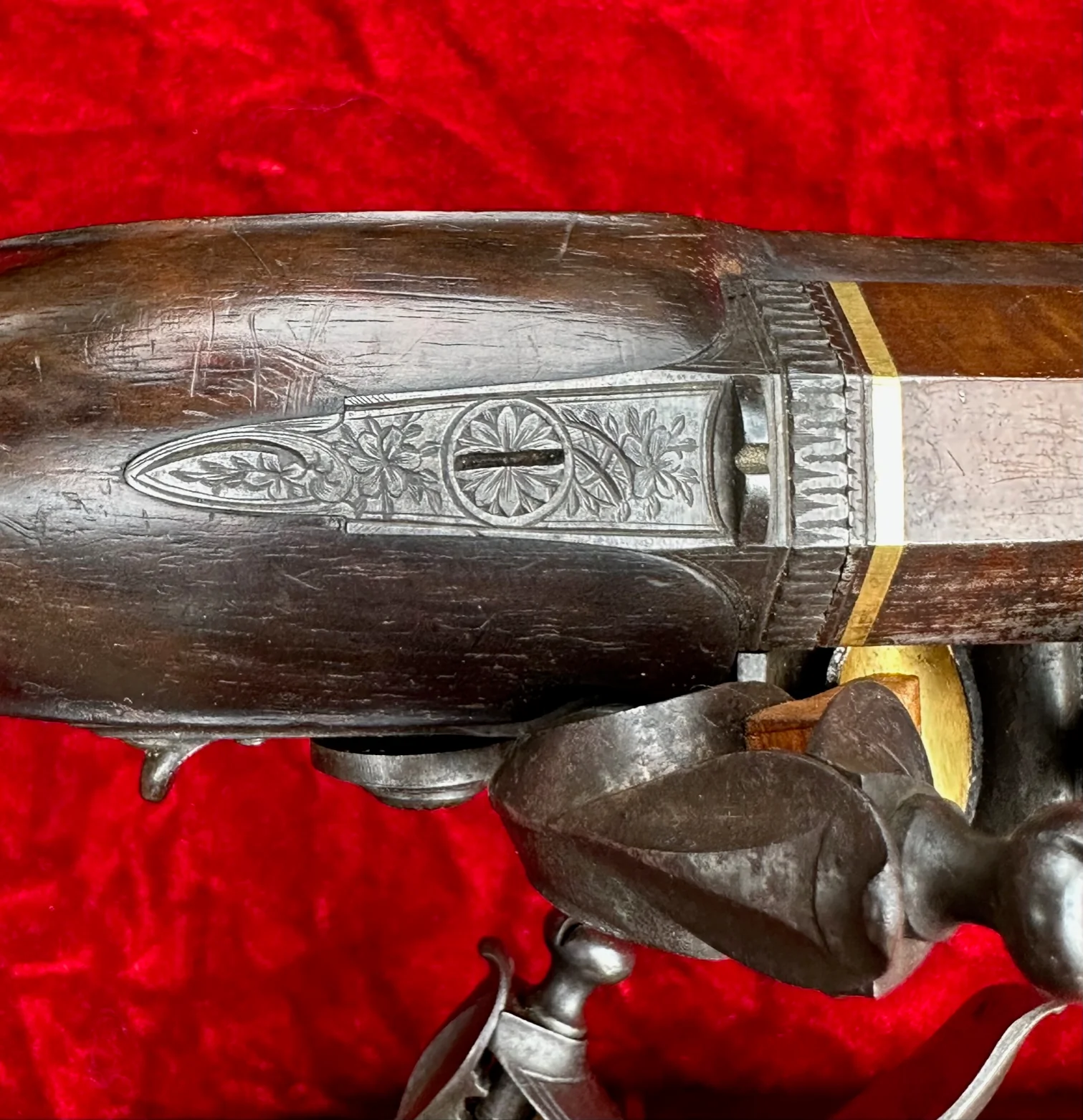 A Fantastic, Rare, and Beautiful Cased Pair of English Flintlock Dueling Pistols by T. KETLAND & Co., LONDON - Image 36