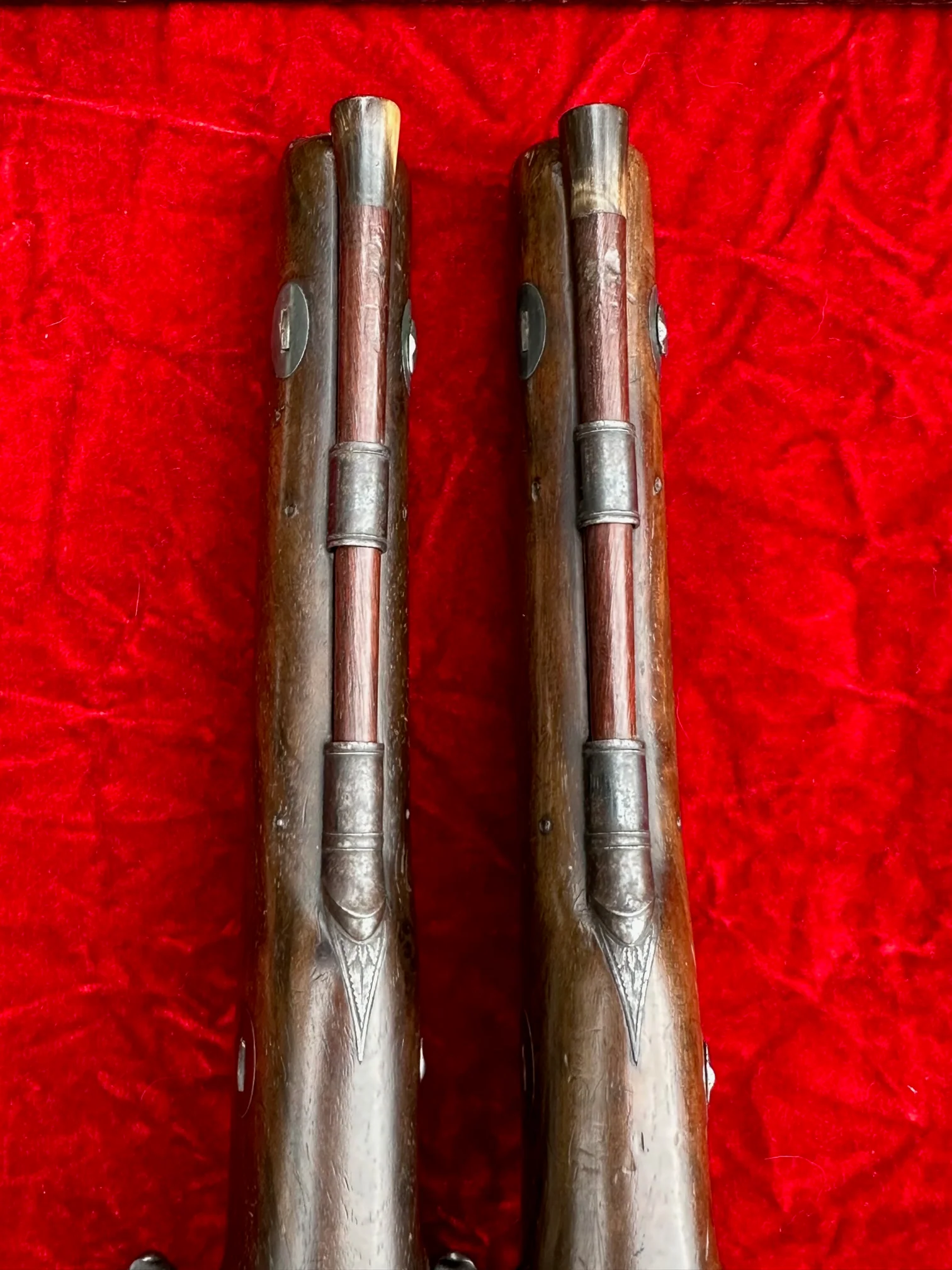 A Fantastic, Rare, and Beautiful Cased Pair of English Flintlock Dueling Pistols by T. KETLAND & Co., LONDON - Image 42