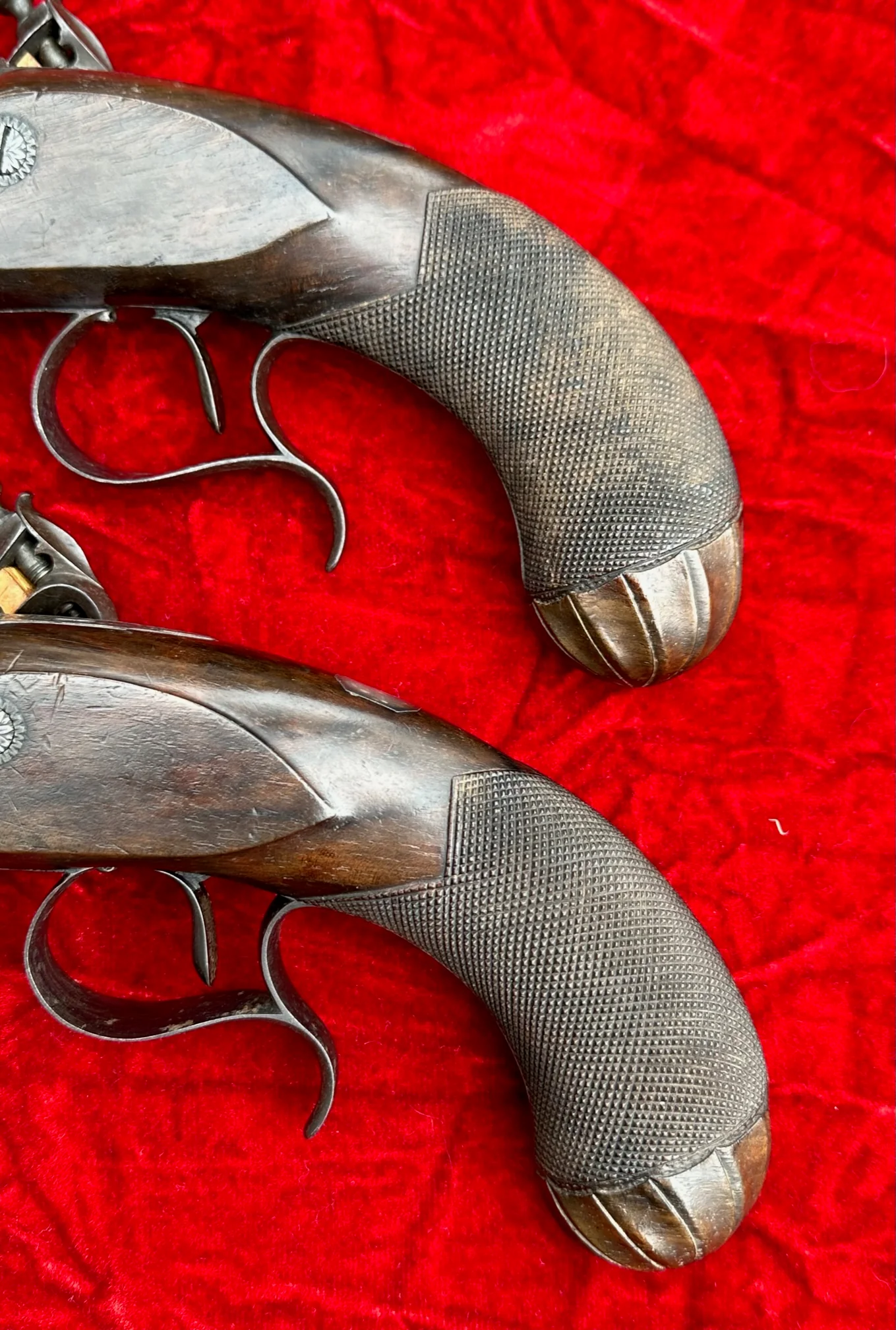 A Fantastic, Rare, and Beautiful Cased Pair of English Flintlock Dueling Pistols by T. KETLAND & Co., LONDON - Image 44