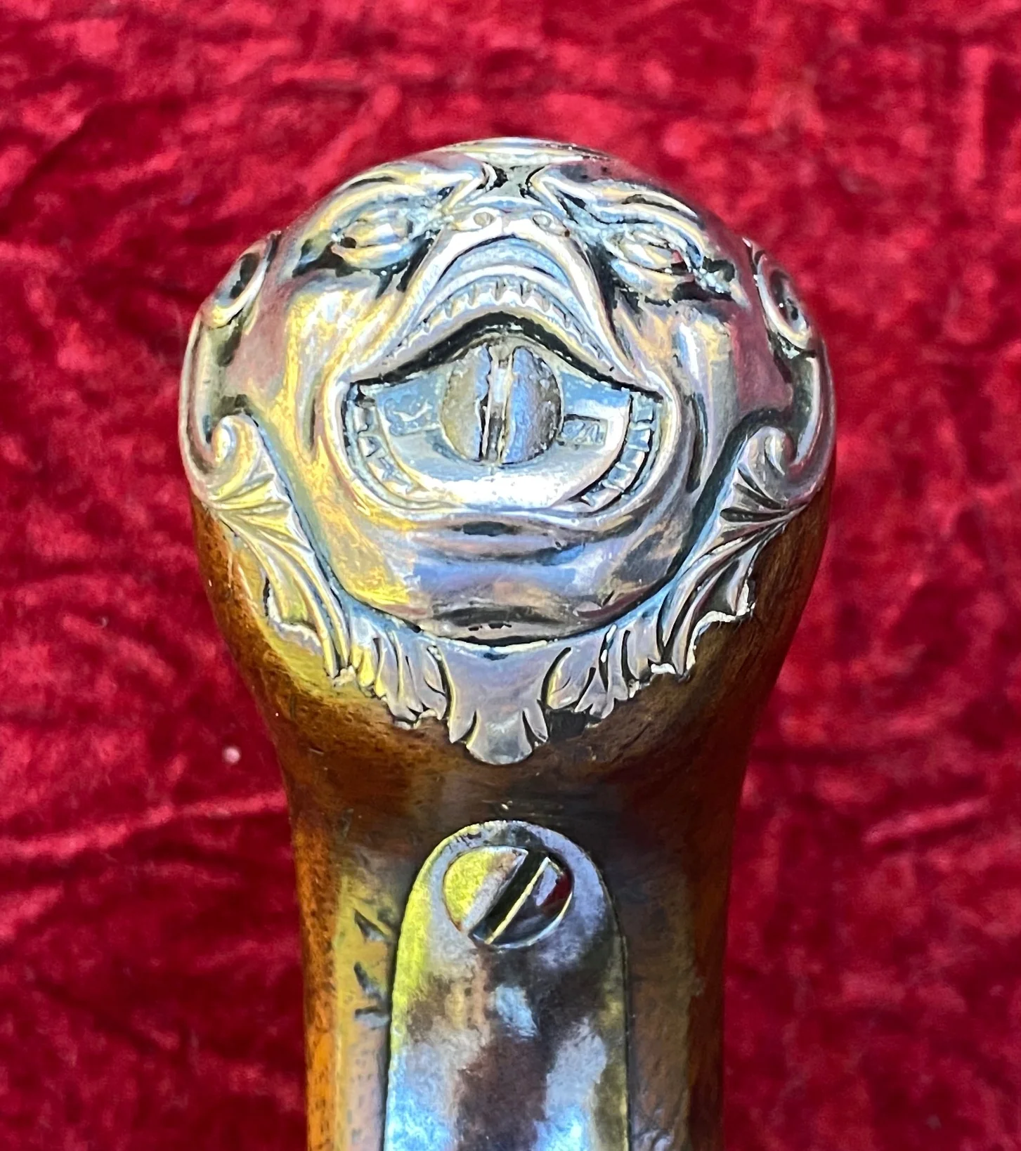 A Fantastic American Revolutionary War Period Cased Pair of English Silver Mounted Box-Lock Flintlock Cannon Barrel Pistols by GRIFFIN, LONDON - Image 36